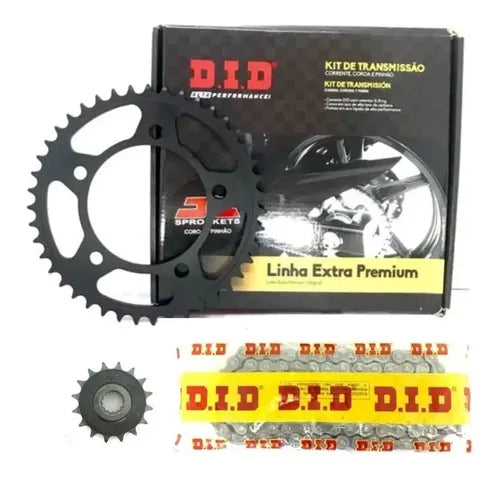 Kit Relação DID com Retentor Honda Nc 700x 2012 a 2017 520VX3 114L 43/16T
