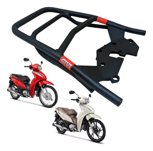 Suporte de Baú Bagageiro Givi Honda Biz 125 2018 a 2025 Biz 110i 2018 a 2024
