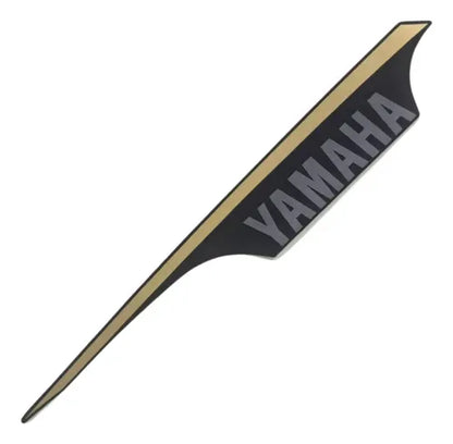 Adesivo da Rabeta Traseira Direita Yamaha Factor 150 2024 Preto Dourado
