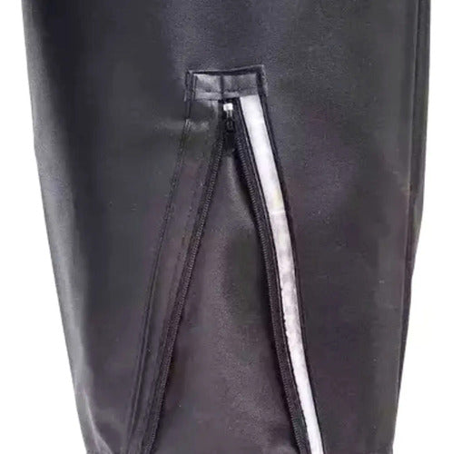 Capa de Chuva Conjunto Alba Europa PVC Masculina Preto