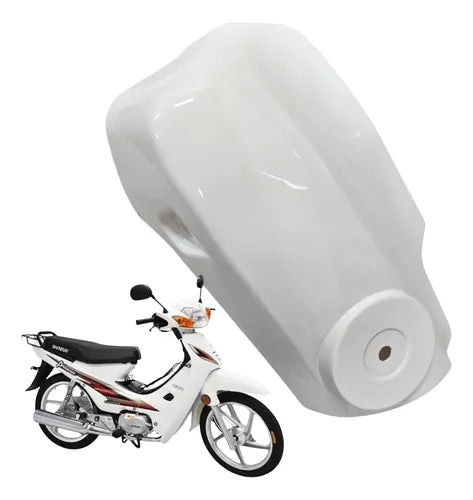 Capa da Bengala Direita Iron Shineray Phoenix 50 2011 a 2015 Xy 50q Branco