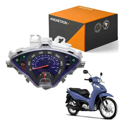 Medidor Painel Velocímetro Analógico Magnetron Honda Biz 125 2011 a 2013 Partida a Pedal