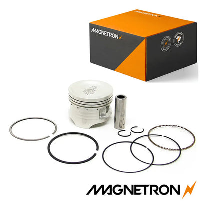 Kit Pistão com Anéis Magnetron Honda Biz 125 2009 a 2023 0,50 mm