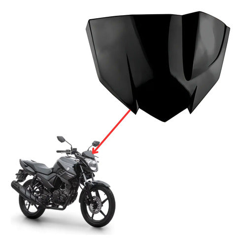 Capa do Painel Yamaha Fazer 150 2014 a 2025 Preto
