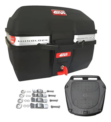 Bauleto Baú Traseiro Givi E27M Monolock 27 Litros