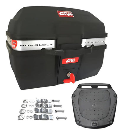 Bauleto Baú Traseiro Givi E27M Monolock 27 Litros