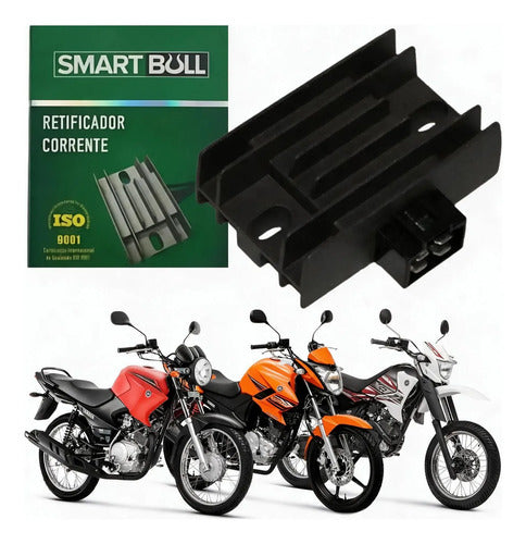 Regulador Retificador Smartfox Yamaha Factor Xtz 125 Fazer 150 2014 a 2015 12V