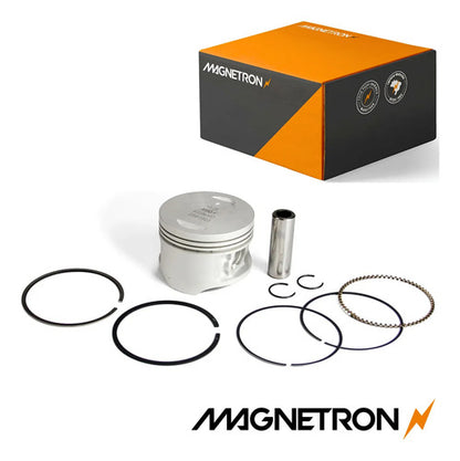 Kit Pistão com Anéis Magnetron Suzuki Yes 125 2005 a 2010 0,25 mm