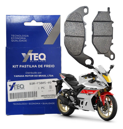 Pastilha de Freio Dianteira Y-TEQ Yamaha Mt-03 Yzf-R3 2016 em diante