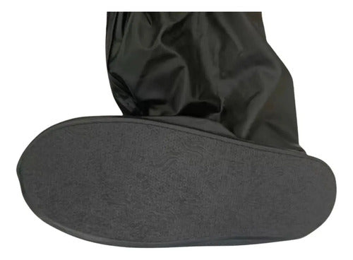 Polaina de Chuva Solada Alba Preto