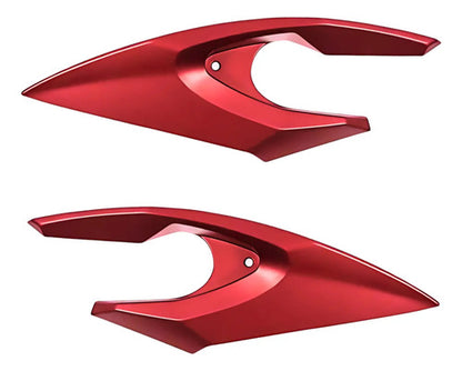 Bananinha Par de Carenagens Laterais do Farol Paramotos Yamaha Fazer 150 2024 Vermelho Metálico