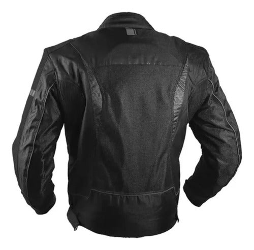 Jaqueta Texx Saga Four Season V2 Impermeável com Proteção Masculina Preto Tamanho M