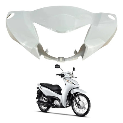 Capa do Farol Paramotos Honda Biz 125 2025 a 2026 Branco