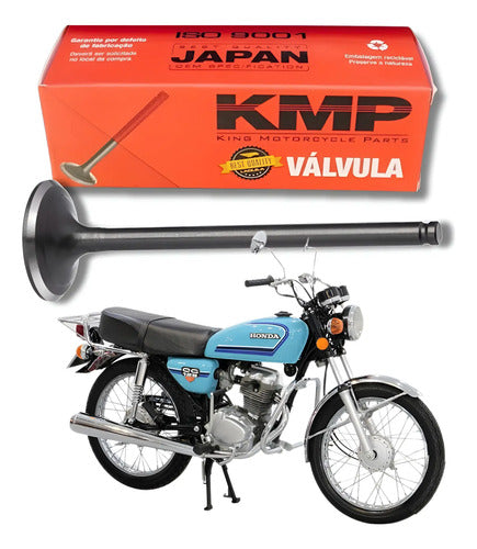 Válvula de Escape KMP Honda Cg 125 1976 a 1991