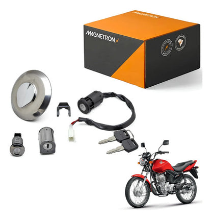 Conjunto de Travas Magnetron Honda Cg 125 Fan 2005 a 2008