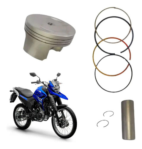 Kit Pistão com Anéis Yamaha Fazer Fz25 Lander 250 2018 a 2024