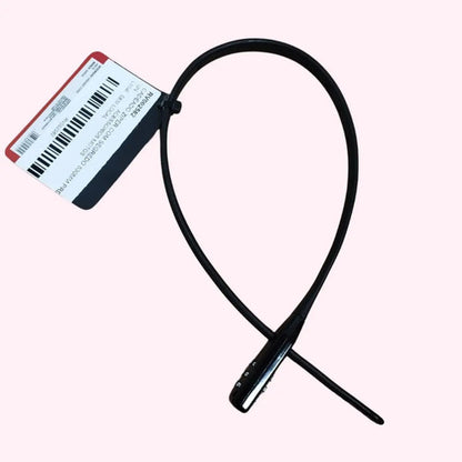 Cadeado Anti-furto Ziper Com Segredo 530mm Preto Shiver