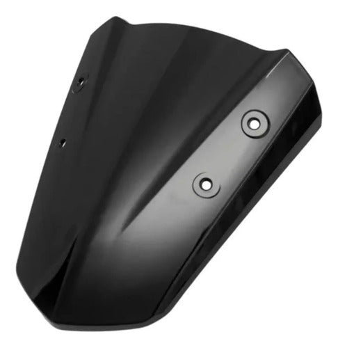 Capa do Farol Superior Paramotos Yamaha Fazer Fz25 250 2022 a 2025 Preto