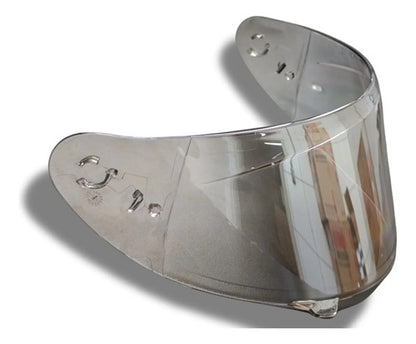 Viseira Polivisor Axxis Segment V18B Injetada 2,2 mm Cromada Light