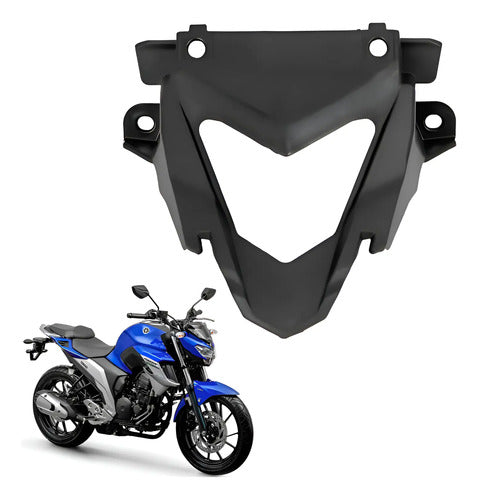 Suporte do Farol Paramotos Yamaha Fazer Fz25 250 Preto Brilhante