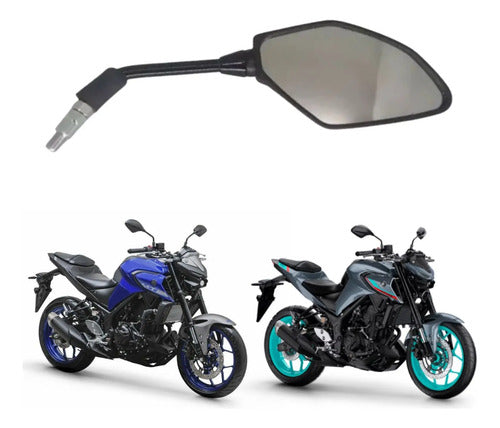 Espelho Retrovisor Direito Yamaha Fazer Fz25 250 2025 Mt-03 2021 a 2024