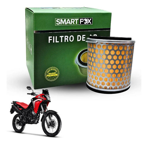 Filtro de Ar de Espuma Smartfox Honda Xre 300 2009 a 2012 Sahara Tornado 300 2024
