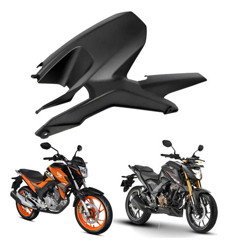 Porta-Corrente Capa da Corrente Paramotos Honda Cb 250f Twister 2016 em diante Cb 300f Twister Preto