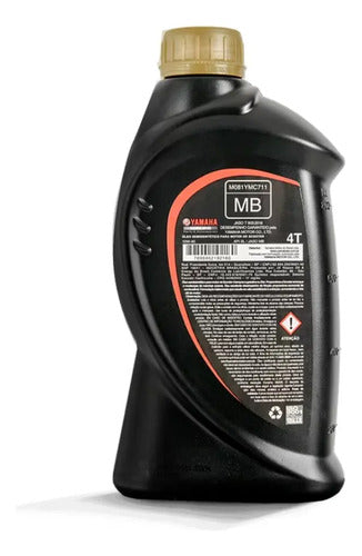 Óleo de Motor Yamalube Scooter 10W-40 Semissintético 4T API SL 1 Litro