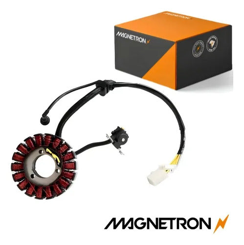 Magneto Estator com Bobina de Pulso Magnetron Honda Crf 230f 2007 a 2019