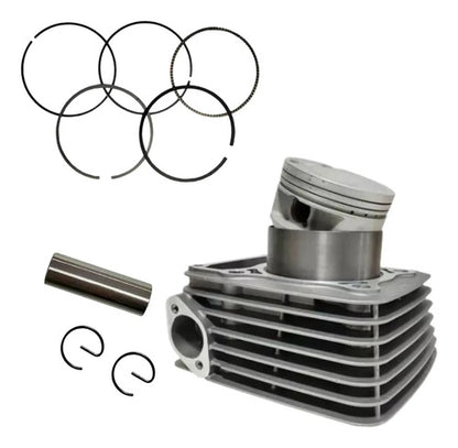 Kit Cilindro Pistão e Anéis Smartfox Honda Tornado 250 Cbx 250 Twister 2001 em diante