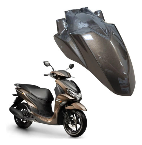 Paralama Dianteiro Yamaha Fluo 125 2024 a 2025 Marrom Metálico