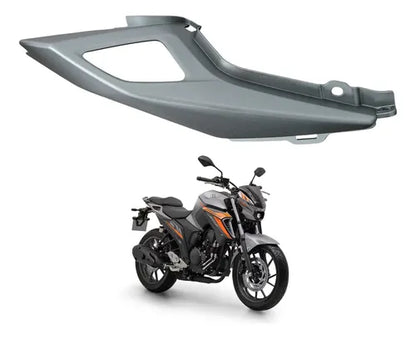 Rabeta Lateral Direita Yamaha Fazer Fz25 250 2025 Cinza Fosco