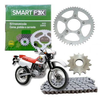 Kit Relação Smartfox sem Retentor Honda Xlr 125 1996 em diante 428H 126L 50/15T