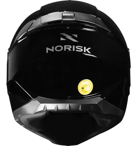 Capacete Norisk Razor Solid Preto Brilhante
