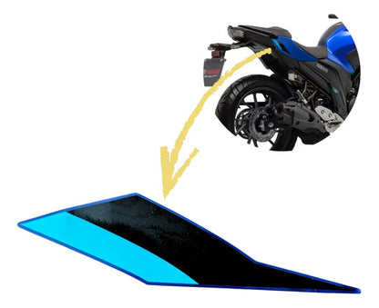 Adesivo da Rabeta Traseira Direita Yamaha Fazer Fz25 250 2025 Azul Metálico