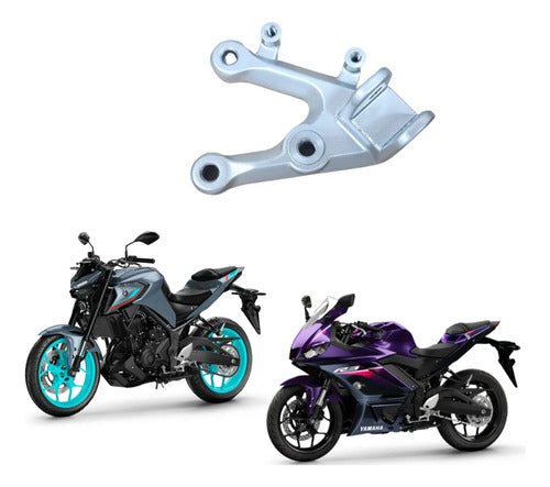 Suporte da Pedaleira Dianteira Esquerda Yamaha Mt-03 Yzf-R3 2016 em diante