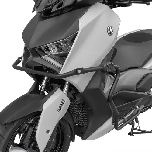Protetor de Motor Scam Yamaha Xmax 250 2021 a 2025 Xmax 300 2026 em diante Preto Fosco