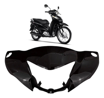 Capa do Farol Paramotos Honda Biz 125 2025 a 2026 Preto Brilhante