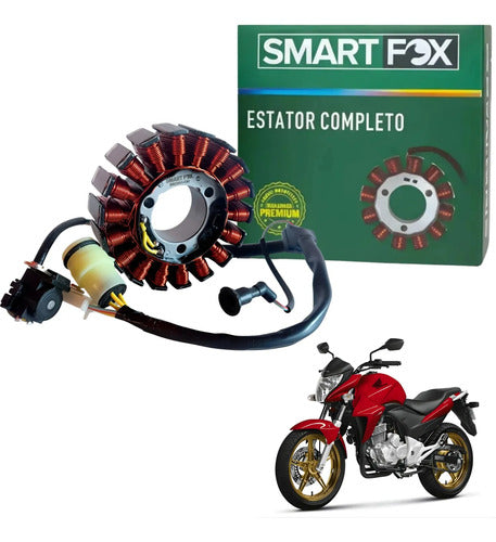Magneto Estator com Bobina de Pulso Smartfox Honda Cb 300r 2013 em diante