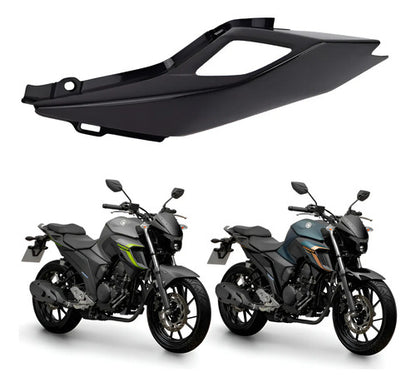 Rabeta Lateral Direita Yamaha Fazer Fz25 250 2021 a 2024 Preto Fosco