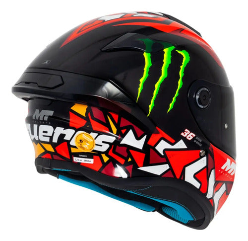 Capacete MT Helmets Targo S Piqueras Preto Brilhante