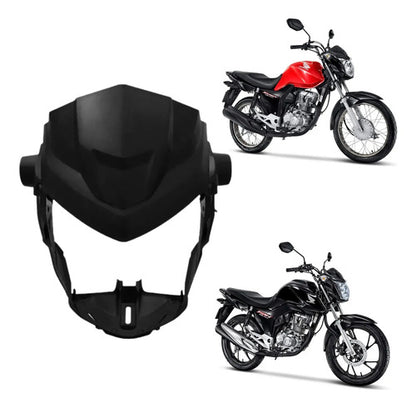 Carenagem do Farol Paramotos Honda Cg 160 Fan Start 2022 a 2025 Preto