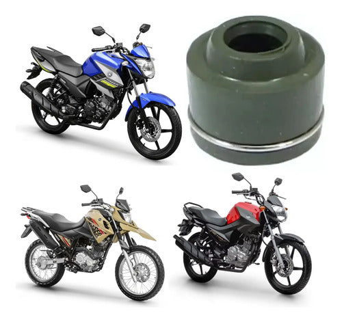 Retentor de Válvula Yamaha Factor 125 Factor Fazer Crosser 150