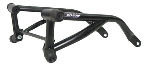 Protetor de Motor Stunt Race Cage Honda Cb 600f Hornet 2008 em diante Preto Fosco