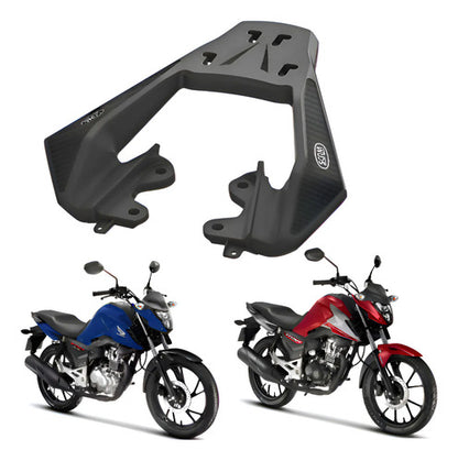 Suporte de Baú Bagageiro Scam Fiberforce Honda Cg 160 Titan Fan Start 2025 em diante