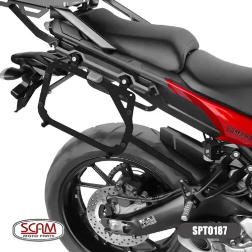 Suporte de Baú Bagageiro Lateral Scam Yamaha Tracer 900 2017 a 2018
