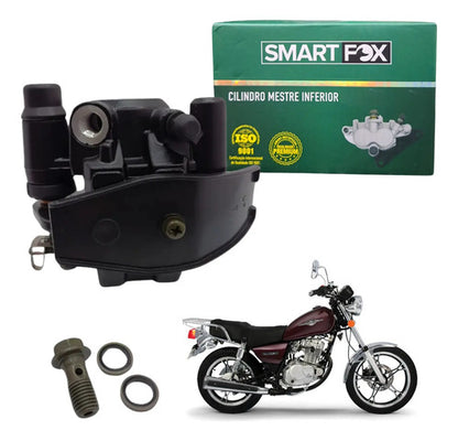 Pinça de Freio Dianteira Smartfox Suzuki Intruder 125 2002 a 2012