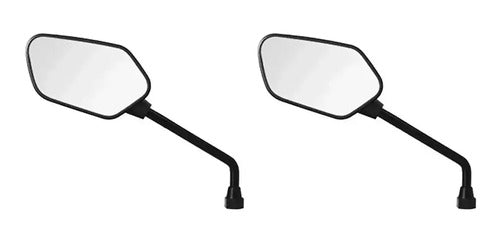 Par de Retrovisores GVS Mini Honda Xre 300 2009 em diante Cb 300r 2011