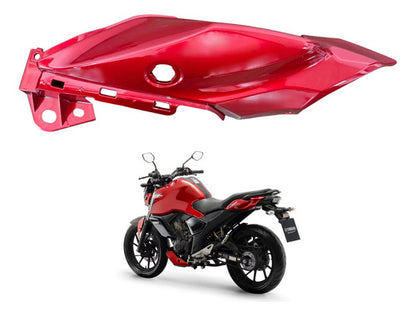 Rabeta Lateral Esquerda Yamaha Fazer Fz15 150 2023 em diante Vermelho Metálico