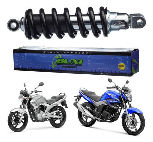 Amortecedor Traseiro Pro-Link GP7 Yamaha Fazer 250 2006 a 2017 Preto